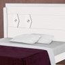 Cama Casal Reforçada MDF Livia Branco Carmolar - 3