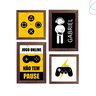 Quadro Gamer jogo online não tem pause com nome:Tabaco - 1