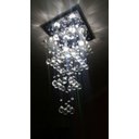 Ver imagem 5 de Lustre Moderno Legítimos Para Sala de Jantar Já montado Base Quadrada