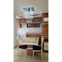 Ver imagem 2 de Lustre Moderno Legítimos Para Sala de Jantar Já montado Base Quadrada