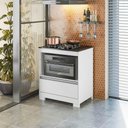 Ver imagem 2 de Balcão Cooktop Nt 3110 Branco com Granito - Notável