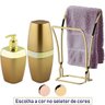 Kit Acessórios Para Banheiro 3 Peças Luxo Wp Connect - Dourado - 7