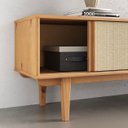 Ver imagem 4 de Rack Tv 75 Sala 2 Gav Madeira Telinha Freijó Simona Idimex