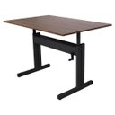 Ver imagem 4 de Estrutura para Mesa de Escritório com Regulagem de Altura sem Tampo - Preto