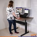 Ver imagem 7 de Estrutura para Mesa de Escritório com Regulagem de Altura sem Tampo - Preto