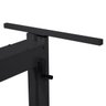 Estrutura para Mesa de Escritório com Regulagem de Altura sem Tampo - Preto - 3