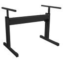 Ver imagem 1 de Estrutura para Mesa de Escritório com Regulagem de Altura sem Tampo - Preto