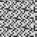 Ver imagem 3 de Papel de Parede Adesivo Pastilhas Quadriculadas Cinza 5m