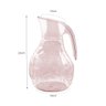 Jarra 2,3 Litros Para Sucos Bebidas Rosa Transparente Tango - Uz - 4