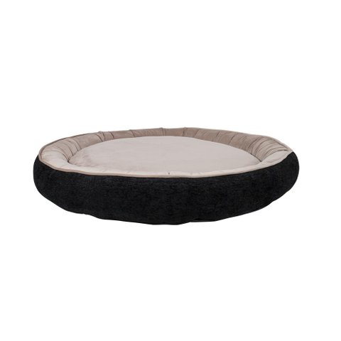 Cama Pet Comfy Preto/rosa 90x90x20cm