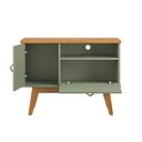 Ver imagem 4 de Rack Sirius 0.90 para Sala Tv 32 Polegadas - 3 Cores:alecrim/cinamomo