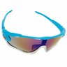 Óculos Bike Ciclismo Esportivo Azul Espelhado Proteção Uv - 2