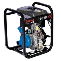 Motobomba a Diesel Branco BD716E XS Partida Elétrica Centrífuga - 2