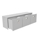 Ver imagem 3 de Rack com Baús de Brinquedos Infantil Menina Mariana 100% Mdf