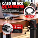 Ver imagem 3 de Trava Segurança Notebook C3TECH Cs-30 Cabo 1,8m 2 Chaves