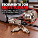 Ver imagem 4 de Trava Segurança Notebook C3TECH Cs-30 Cabo 1,8m 2 Chaves