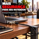 Ver imagem 6 de Trava Segurança Notebook C3TECH Cs-30 Cabo 1,8m 2 Chaves