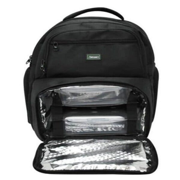 Mochila executiva termica porta notebook impermeavel com marmiteira fitness viagem cooler luxo - 1