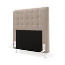 Ver imagem 2 de Cabeceira Rana 90 Solteiro Sued Bege Aradecor