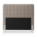 Ver imagem 3 de Cabeceira Rana 160 Queen Sued Capuccino Aradecor