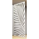 Ver imagem 2 de Painel Vazado Divisória Mdf Honolulu Branco - 1,20x2,60m