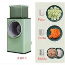 Ver imagem 3 de Ralador Cortador Fatiador Legumes Manual 3 Lamininas Inox