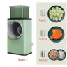 Ralador Cortador Fatiador Legumes Manual 3 Lamininas Inox - 3
