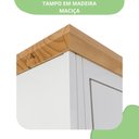 Ver imagem 6 de Cômoda para Quarto Infantil 5 Gavetas Toledo Branco