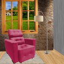 Ver imagem 1 de Poltrona Amamentação E Decoração Veneza Exclusiva Vermelho - Aguias Decor Home