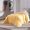 Ver imagem 2 de Kit 03 Pçs Coberdrom Solteiro Soft Dupla Face e Hipercal 400 Fios Amarelo