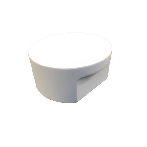 Puxador Radio Branco Zen Medio