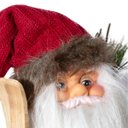 Ver imagem 4 de Papai Noel Pequeno 47cm C/Esqui Decoração Natal