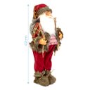 Ver imagem 3 de Papai Noel Pequeno 47cm C/Esqui Decoração Natal