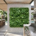 Ver imagem 1 de 0,5m² Painel Parede Verde Artificial 3d Alta Densidade Uv