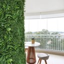 Ver imagem 3 de 0,5m² Painel Parede Verde Artificial 3d Alta Densidade Uv