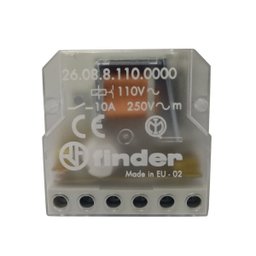 Rele de Impulso Finder 4 Sequencias 110Vac 2NA 10A - 1