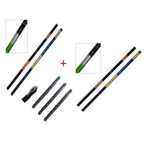 Kit 4 Varas 2,10m 3,00m 3,60m 5,40m + Enrolador de Linha