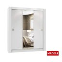 Ver imagem 3 de Guarda-Roupa Casal com Espelho 3 Portas de Correr Master Madesa