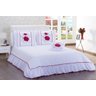 Kit Colcha Cobreleito Rubia Queen 04 peças Branco - 1