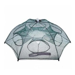 Armadilha De Pesca Covo Para Peixes Pequenos Camarão 6 Bocas - 5