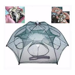 Armadilha De Pesca Covo Para Peixes Pequenos Camarão 6 Bocas - 4