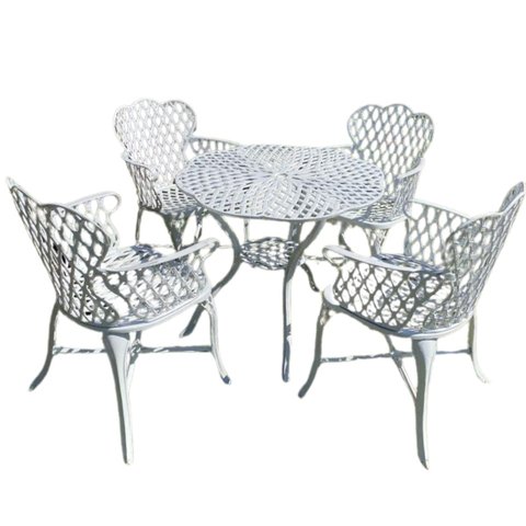 Conjunto Viena Bambu Cadeira com Braços para Varanda e Jardim