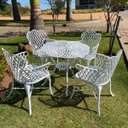 Ver imagem 4 de Conjunto Viena Bambu Cadeira com Braços para Varanda e Jardim