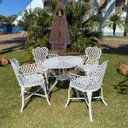 Ver imagem 6 de Conjunto Viena Bambu Cadeira com Braços para Varanda e Jardim