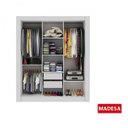 Ver imagem 6 de Guarda-Roupa Casal com Espelho 3 Portas de Correr Master Madesa