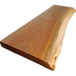 Bancada Rústica de Madeira 98x33x5cm para Cuba Banheiro Lava - 3 Bancada Rústica de Madeira 98x33x5cm para Cuba Banheiro Lava - 3