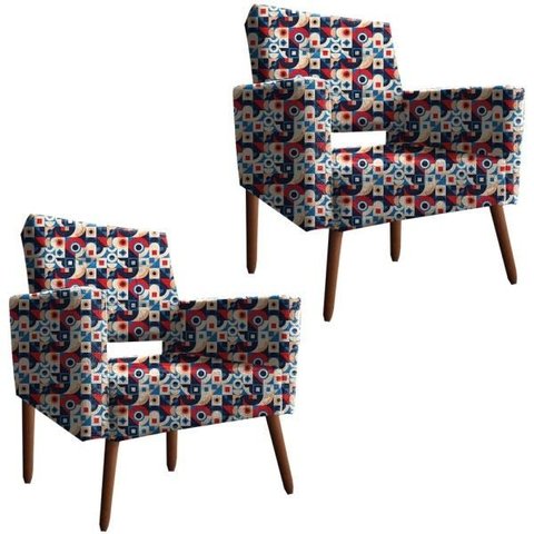 Kit Poltronas Vanessa  Abistrato 21