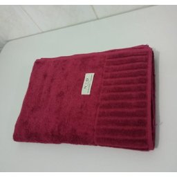 Toalha de Banho Velour - Vinho - 1