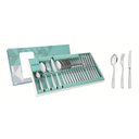 Ver imagem 1 de Faqueiro Tramontina Maresias em Aço Inox com Facas de Mesa Acabamento Brilho 24 Peças Tramontina