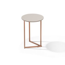 Jogo de Mesa Lateral Apoio Canto Jade Kit Sala Estar Sofá - 5
